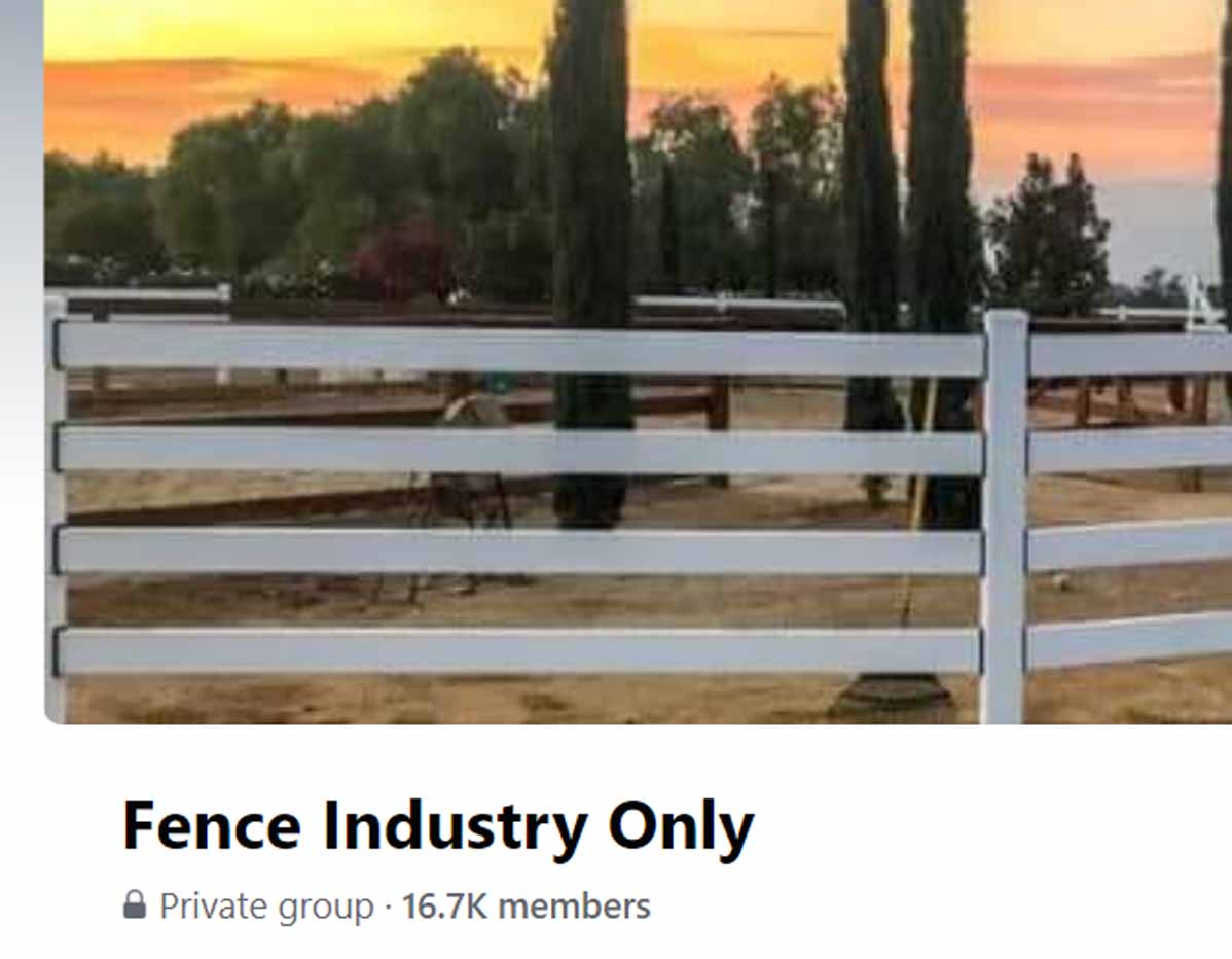 Fence Industry Only